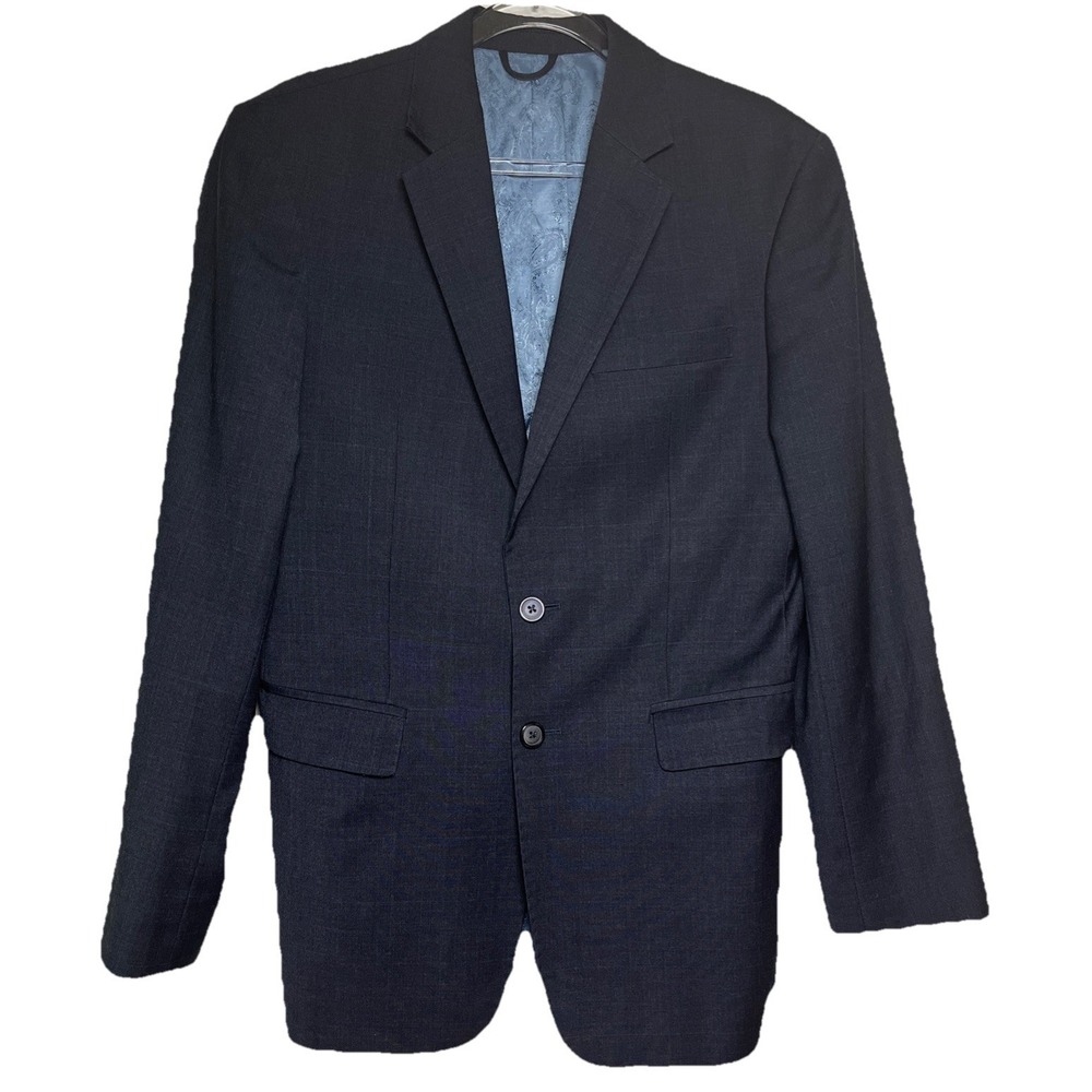 Alton‎ Lane Men's Tailored Fit Navy Blue Suit Jacket Blazer 36S